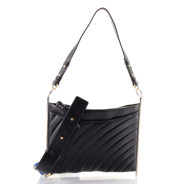 Chloe Roy Clutch Quilted Leather Medium