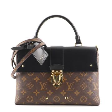 Louis Vuitton One Handle Flap Bag Monogram Canvas and Leather MM