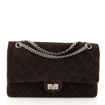 Chanel Reissue 2.55 Flap Bag Quilted Suede 226