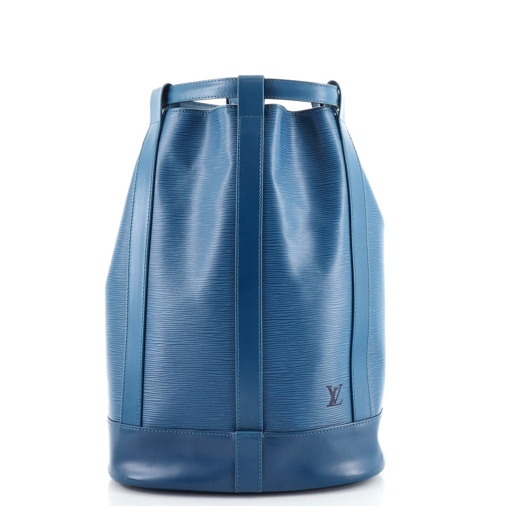 Louis Vuitton Louis Vuitton Mochila Hombre Randonnee Pm Blue Epi