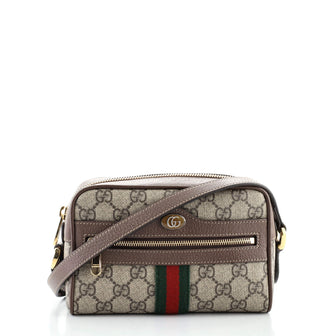 Gucci Ophidia Shoulder Bag GG Coated Canvas Mini