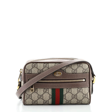Gucci Ophidia Shoulder Bag GG Coated Canvas Mini