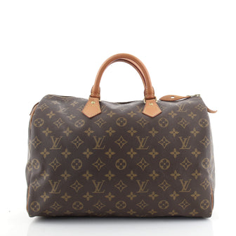 Louis Vuitton Speedy Handbag Monogram Canvas 35
