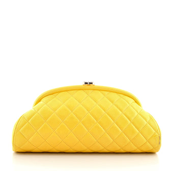 Chanel Timeless Clutch Quilted Lambskin