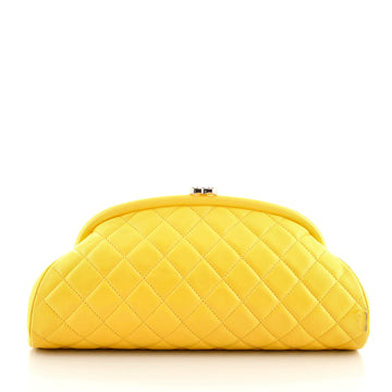 Chanel Timeless Clutch Quilted Lambskin