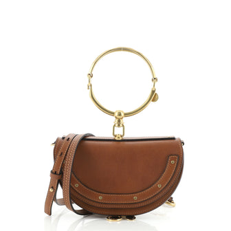 Chloe Nile Crossbody Bag Leather Mini