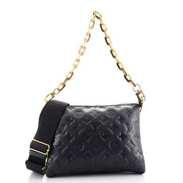 Louis Vuitton Coussin Bag Monogram Embossed Puffy Lambskin PM
