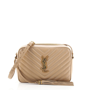 Saint Laurent Lou Camera Bag Matelasse Chevron Leather Small