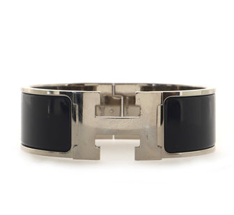 Hermes Clic Clac H Bracelet Enamel Wide