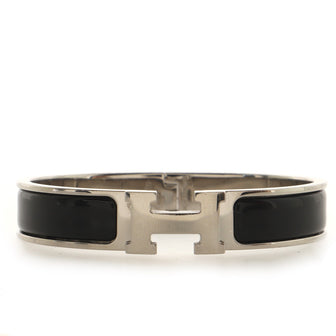 Hermes Clic H Bracelet Enamel Narrow