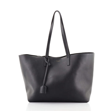 Saint Laurent Shopper Tote Leather Large