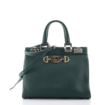 Gucci Zumi Top Handle Bag Leather Small