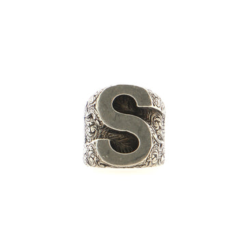 Gucci Letter RIng Sterling Silver