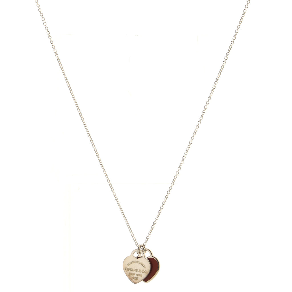 Tiffany & Co. Return To Tiffany Red Heart Tag Pendant Necklace