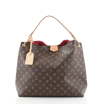 Louis Vuitton Graceful Handbag Monogram Canvas MM