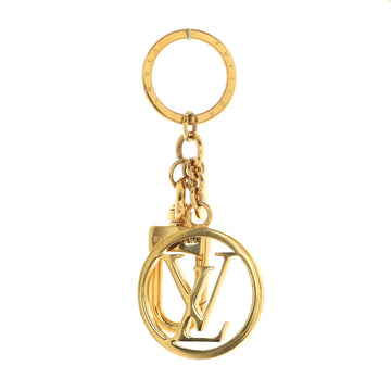 Louis Vuitton LV Circle Bag Charm and Key Holder Metal
