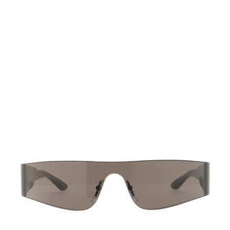 Balenciaga Logo Shield Sunglasses Acetate