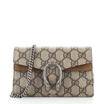 Gucci Dionysus Bag GG Coated Canvas Super Mini