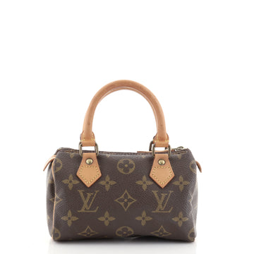 Louis Vuitton Speedy Mini HL Handbag Monogram Canvas