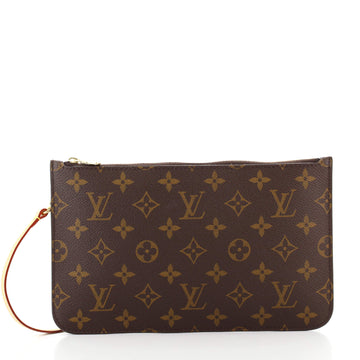 Louis Vuitton Neverfull Pochette Monogram Canvas Large