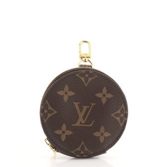 Louis Vuitton Multi Pochette Accessoires Round Coin Purse Monogram Canvas