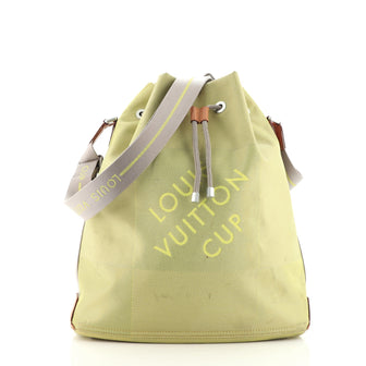 Louis Vuitton Geant Drawstring Shoulder Bag Damier Geant Canvas