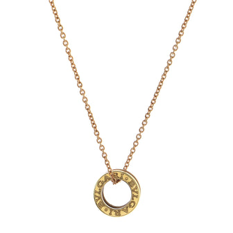 Bvlgari B.Zero1 Pendant Necklace 18K Tricolor Gold