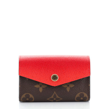 Louis Vuitton Sarah Multicartes Wallet Monogram Canvas