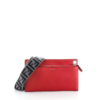 Fendi Selleria Wallet Pouch on Strap Leather