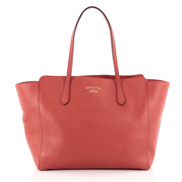Gucci Swing Tote Leather Medium