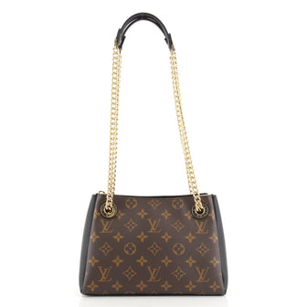 Louis Vuitton Surene Handbag Monogram Canvas with Leather BB
