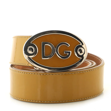 Dolce & Gabbana DG Logo Belt Leather Medium