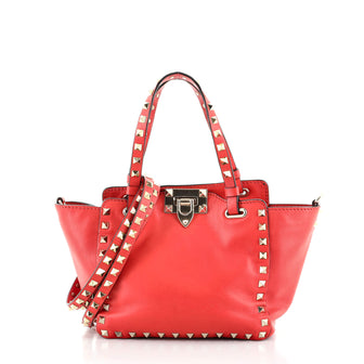 Valentino Rockstud Tote Soft Leather Mini