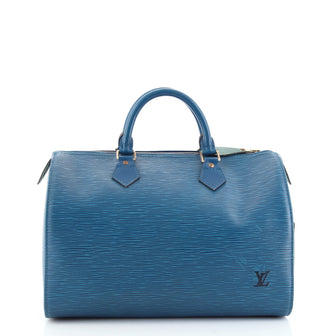 Louis Vuitton Speedy Handbag Epi Leather 30