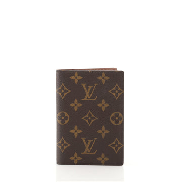 Louis Vuitton Passport Cover Monogram Canvas