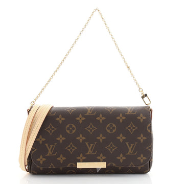 Louis Vuitton Favorite Handbag Monogram Canvas MM