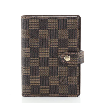 Louis Vuitton Ring Agenda Cover Damier PM