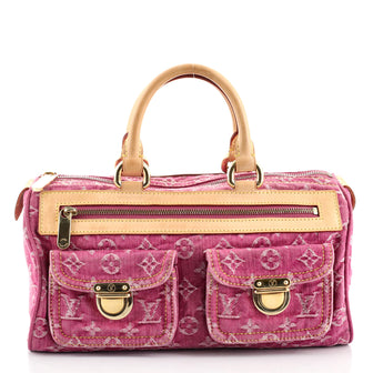 Louis Vuitton Neo Speedy Bag Denim