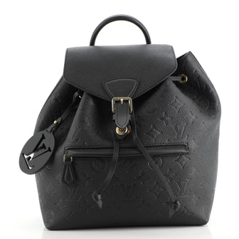 Louis Vuitton Montsouris Backpack NM Monogram Empreinte Leather PM