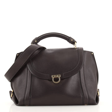 Salvatore Ferragamo Suzanna Satchel Smooth Leather Medium