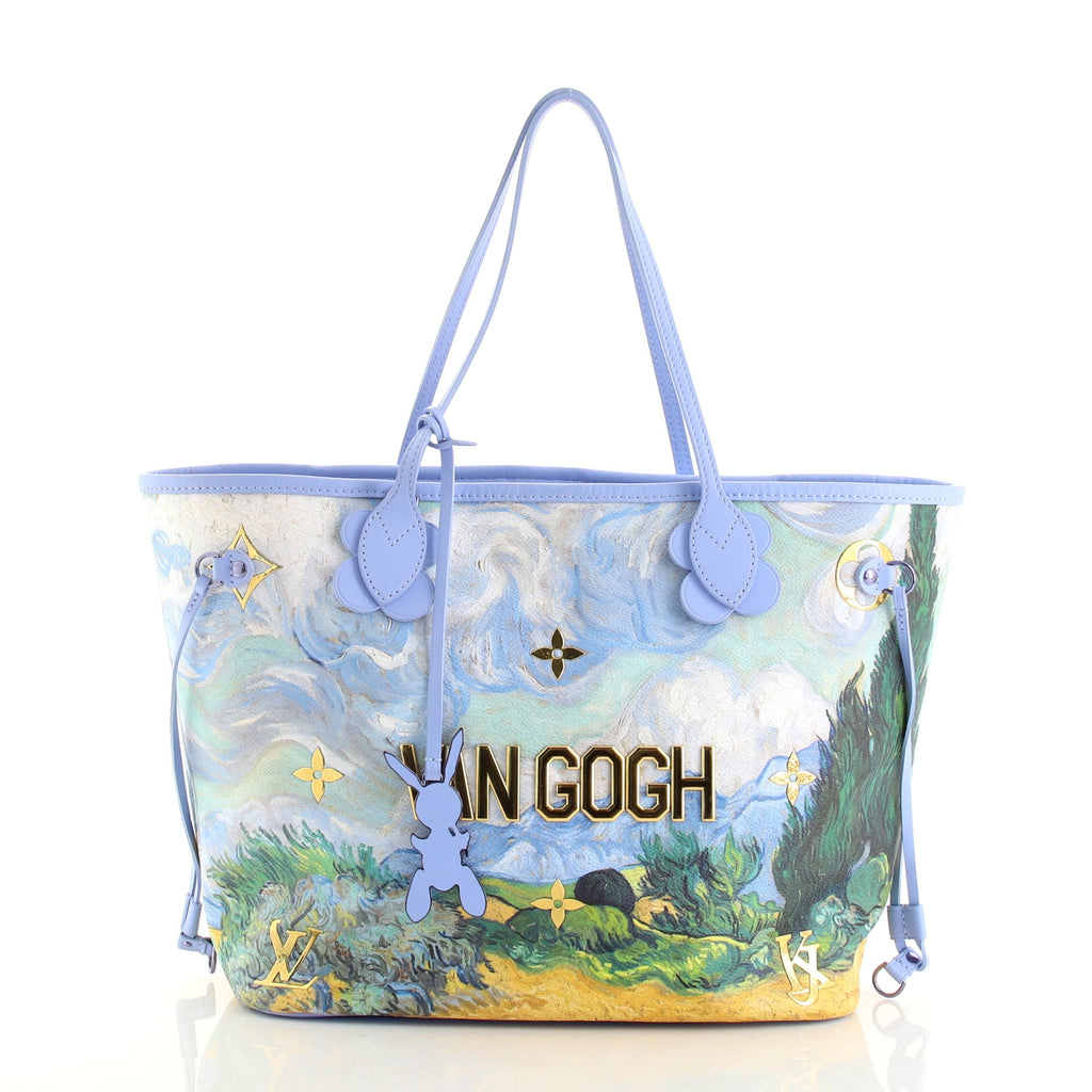 Louis Vuitton x Jeff Koons Van Gogh Neverfull MM Tote with