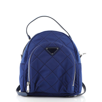 Prada Zaino Backpack Quilted Tessuto