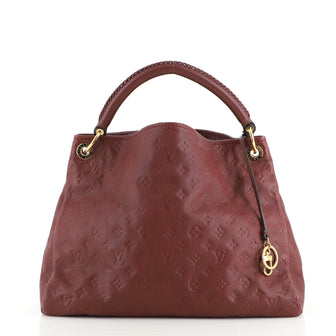 Louis Vuitton Artsy Handbag Monogram Empreinte Leather MM