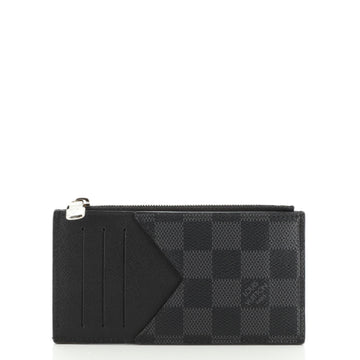 Louis Vuitton Coin Card Holder Damier Graphite