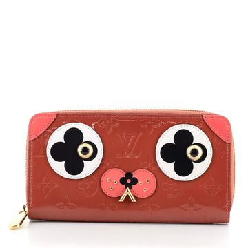 Louis Vuitton Zippy Wallet Limited Edition Valentine Dog Monogram Vernis