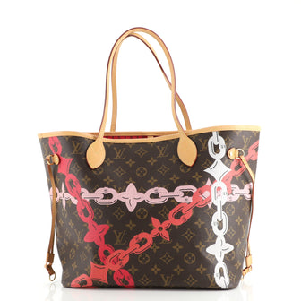 Louis Vuitton Neverfull NM Tote Limited Edition Monogram Canvas MM