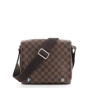 Louis Vuitton, Bags, Louis Vuitton District Nm Messenger Bag Damier Pm  Brown