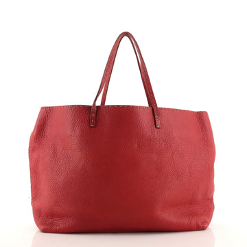 Fendi Roll Tote Selleria Leather Medium