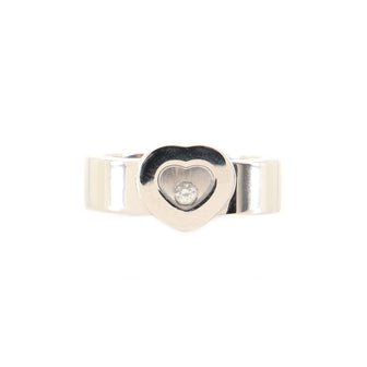 Chopard Happy Heart Ring 18K White Gold with Diamond