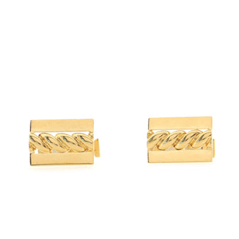 Van Cleef & Arpels Cufflinks 18K Yellow Gold